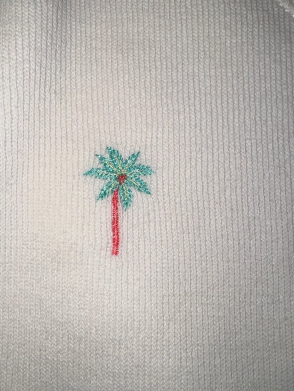 EUC TOMMY BAHAMA ARUBA EMBROIDERED PALM TREE FULL ZIP TOP JACKET SWEATSHIRT XL - Picture 5 of 5